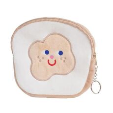 Portafoglio carino per colazione, portamonete, portamonete, cavo dati, portamonete, stile: Pane