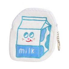 Portafoglio carino per colazione, portamonete, portamonete, cavo dati, portamonete, stile: Milk