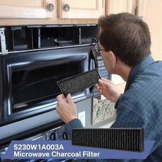 Per LG Microwave 5230W1A003A Sostituzione del filtro al carbone