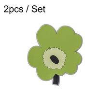 2 pezzi/set tovagliette da cucina resistenti alle alte temperature, tappetino isolante termico per uso domestico, stile: verde piccolo