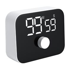 YS LED timer rotante IlSent Kitchen Time Manager (bianco)