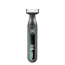 Rasoio elettrico a forma di T con display digitale USB VGR V-360 5W (verde)