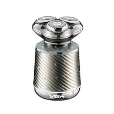 VGR V-391 Rasoio intelligente a tre testine galleggiante USB 3 in 1 da 5 W (Argento)