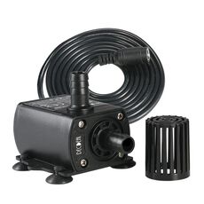 Pompa ad acqua per fontana a circolazione di acqua fredda senza spazzole micro solare DC12V, modello: QR50C