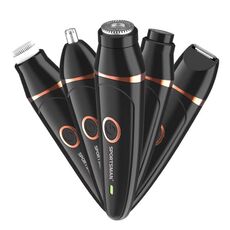SPORTSMAN SM-425 Rasoio multifunzionale 5 in 1 per la pulizia delle basette del naso