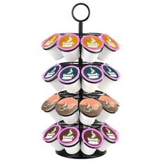 Per K-CUP / Dolce Gusto OASISWJ Portacapsule da caffè rotanti assemblati da 36 pezzi (4 strati)