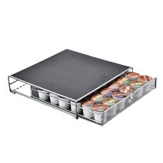 Per K-CUP / Dolce Gusto OASISWJ 36 pz Capsule di caffè Organizer Base per macchina da caffè (Grigio)