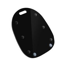 Tappetino antiscivolo in acrilico per frullatore Bimby TM5 TM6 (nero)