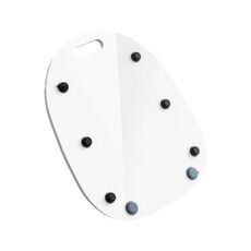 Tappetino antiscivolo in acrilico per frullatore Bimby TM5 TM6 (bianco)
