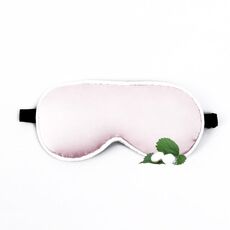 Maschera in seta UV per bambini con visiera parasole oscurante per bambini (rosa)