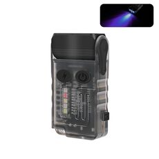Mini torcia portatile ricaricabile con luce portachiavi V20 (luce nera viola)