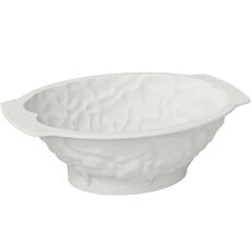 Stampo per cervello di Halloween, stampo in silicone, contenitori per torta al cioccolato (bianco)