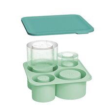 Per Stanley Cup 4 in 1 stampo per ghiaccio in silicone per ghiaccio (verde)