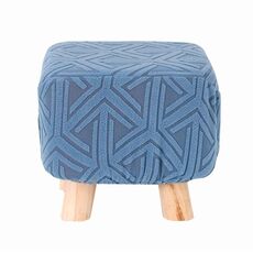 Coprisgabello universale elasticizzato all-inclusive, protezione antipolvere per sedili domestici, stile: Square Lake Blue