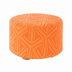 Coprisgabello universale elasticizzato all-inclusive, protezione antipolvere per sedili domestici, stile: arancione rotondo
