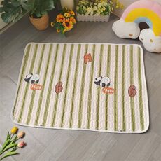 Pannolino per bambini, per uso domestico, materasso per il periodo mestruale femminile, stile: panda di bambù (70 x 100 cm)