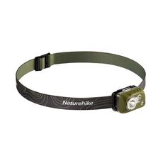 Naturehike IP68 Grado Impermeabile Lampada Frontale Escursionismo all'Aperto Alpinismo Luce Forte Copricapo Illuminazione (Verde Scuro)