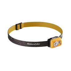 Naturehike IP68 Grado Impermeabile Lampada Frontale Escursionismo all'Aperto Alpinismo Forte Luce Copricapo Illuminazione (Giallo)
