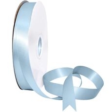 Nastro in poliestere da 2,5 cm x 91 m, confezione regalo, decorazione per torte e matrimoni, colore: azzurro 305