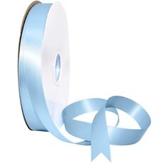 Nastro in poliestere da 2,5 cm x 91 m, confezione regalo, decorazione per torta, matrimonio, colore: blu argento 311