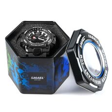 Scatola regalo in metallo per orologio SMAEL (esagono)