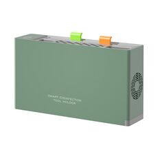 Portacoltelli e bacchette con tagliere, essiccazione a UV, verde