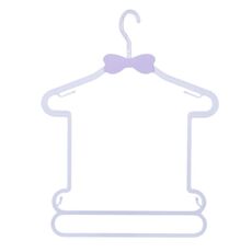 Appendiabiti in plastica per bambini Appendiabiti per bambini Negozio di abbigliamento per bambini Appendiabiti per neonati (viola)