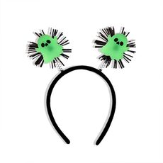 Accessori per capelli horror di Halloween, fascia luminosa, oggetti di scena luminosi per feste, colore: fantasma