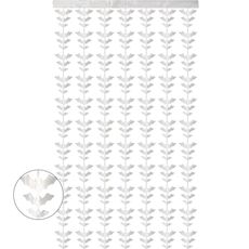 Halloween decorativo pipistrello stringa bandiera tenda porta festa scena layout Props (argento)