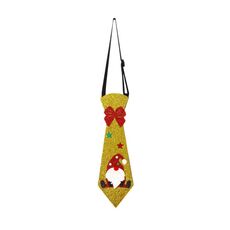 Natale Bambini Cartone Animato Cravatte Festa di Natale Prestazioni Costume Props, Colore: Nano di Natale