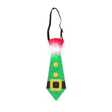 Natale Bambini Cartone Animato Cravatte Festa di Natale Prestazioni Costume Props, Colore: Tessuto Elfi