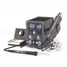 BAKU BA-898A+ Stazione di saldatura 2 in 1 Stazione ad aria calda Temperatura regolabile Spina USA 110 V