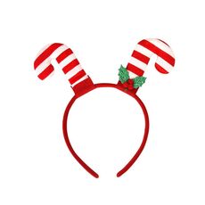 Cerchietto natalizio in 3D con decorazioni per feste di Natale, colore: doppie stampelle
