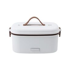 A12 12V Doppio voltaggio per uso domestico in auto Lunch Box elettrico Rivestimento in acciaio inossidabile Bento Box riscaldante plug-in (spina UK)