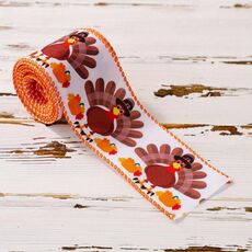 Nastro del Ringraziamento multiuso da 4,55 m x 6,3 cm, confezione regalo per la stagione del raccolto (E)