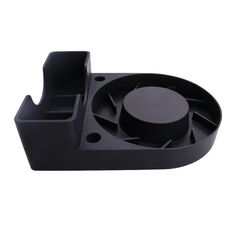 Per Stanley 40oz/30oz Tumbler Drain Rack con coperchio e porta cannuccia (nero)