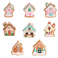 8 pezzi/set B PVC Natale Casa Pendenti Albero di Natale Decorazioni Scena Disposizione Puntelli