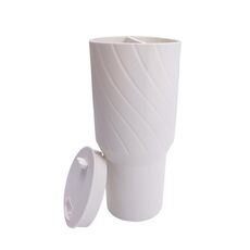 Per Stanley Cup 2-scomparto in silicone diviso, dimensioni: 40oz (beige)