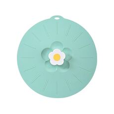 Piccolo coperchio in silicone per alimenti da cucina, per uso domestico, antipolvere (verde)