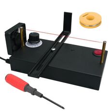 Piccola macchina da taglio a caldo per tagliare pizzi, trecce, nastri, fascette di nylon con ventola spina USA