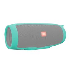 Custodia protettiva con custodia protettiva in silicone morbido antiurto per altoparlante Bluetooth JBL Charge3 (verde)