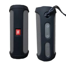 Custodia protettiva per altoparlante Bluetooth portatile in gel di silice per JBL Flip4 (nera)