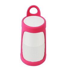 Custodia protettiva per altoparlante Bluetooth portatile in gel di silice per BOSE Soundlink Revolve + (rosa rossa)