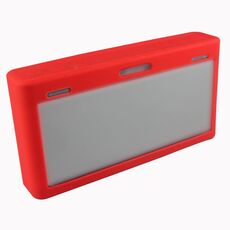 Custodia protettiva per altoparlante Bluetooth portatile in gel di silice impermeabile per Bose SoundLink III (rossa)