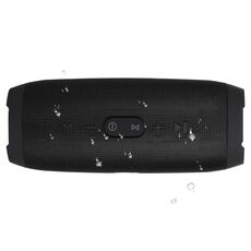 Altoparlante stereo Bluetooth impermeabile Charge3 Life, microfono integrato, supporto chiamate in vivavoce, scheda TF, ingresso AUX e Power Bank (nero)