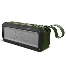 Altoparlanti W-KING S20 Altoparlante Bluetooth impermeabile IPX6 Altoparlante Bluetooth NFC portatile per esterni / Doccia / Radio FM per bicicletta (verde)