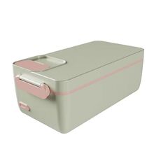 Lunch Box riscaldante wireless da 1000 ml, Bento Box ricaricabile tramite USB, versione inglese (verde)