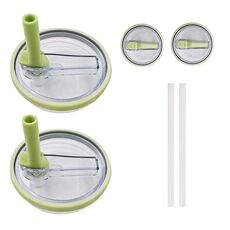 Per Stanley 40oz Adventure Quencher Coperchio di cannuccia trasparente Parti di ricambio, specifiche: 4 pezzi/set Verde