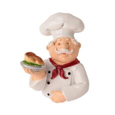 Home Cartoon Chef Power Cord Organizer Kitchen Storage Ganci adesivi potenti, stile: pollo arrosto