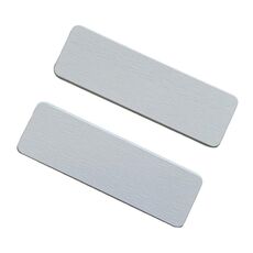 2 pezzi/set assorbente sottobicchiere diatomaceo terra tappetino di asciugatura bagno ad asciugatura rapida tappetino di drenaggio, dimensioni: 22,5x7 cm (bianco)
